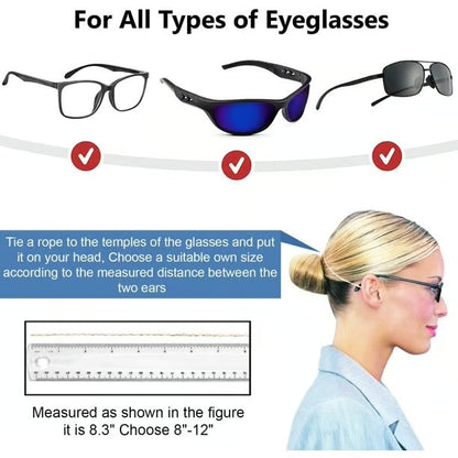 [5pcs] Adjustable Glasses Anti-Slip String Strap