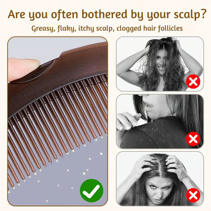 Wash-Free Hair & Dandruff-Free Massage Comb