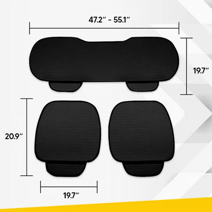 Breathable & Anti-Slip Viscose filament Car Seat Covers