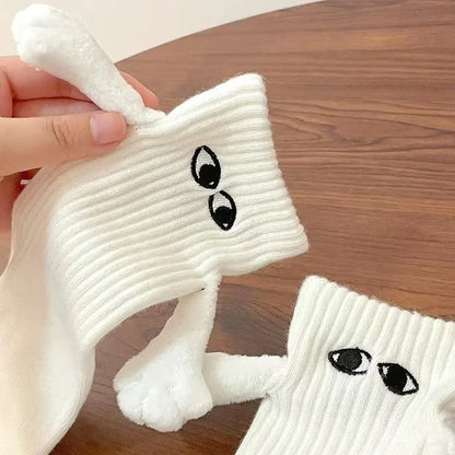 Buy 1 Free 1-Hand In Hand Socks Magnetic Holding Hands Socks