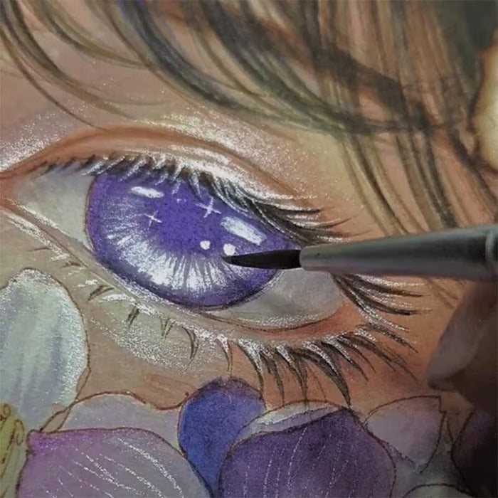 Pearlescent Watercolor Paint Kit | Solid Blocks | Great Coverage