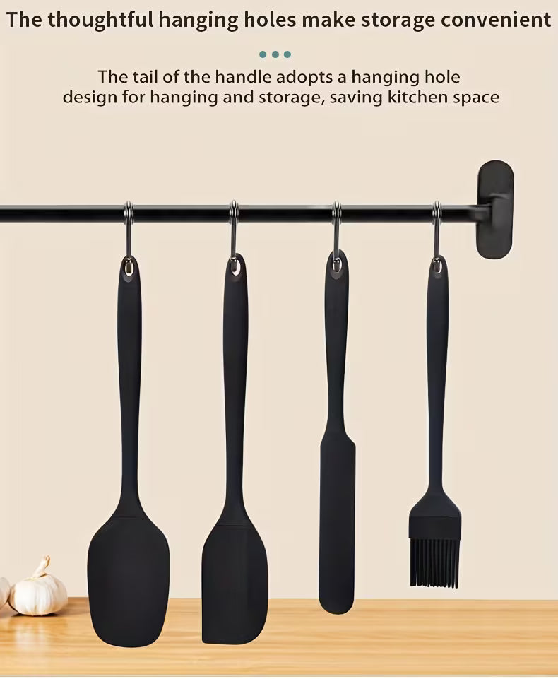 Durable & Easy-to-Clean 6PCS Silicone Kitchenware Set.