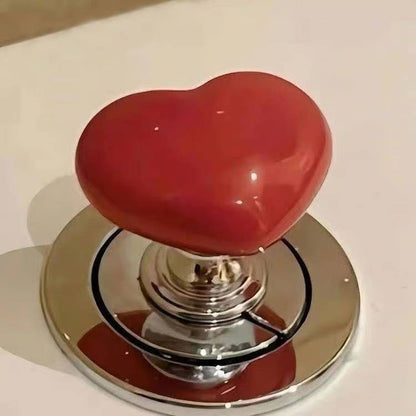 3 PCS Toilet heart button