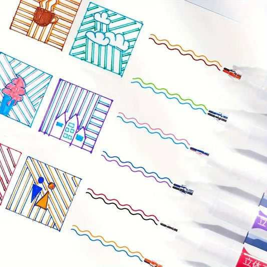 3D Double Line Pen