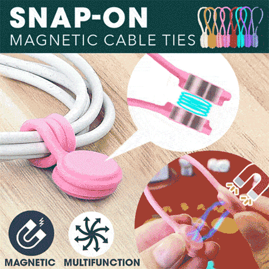 Silicone Magnetic Earphone Cable Winder