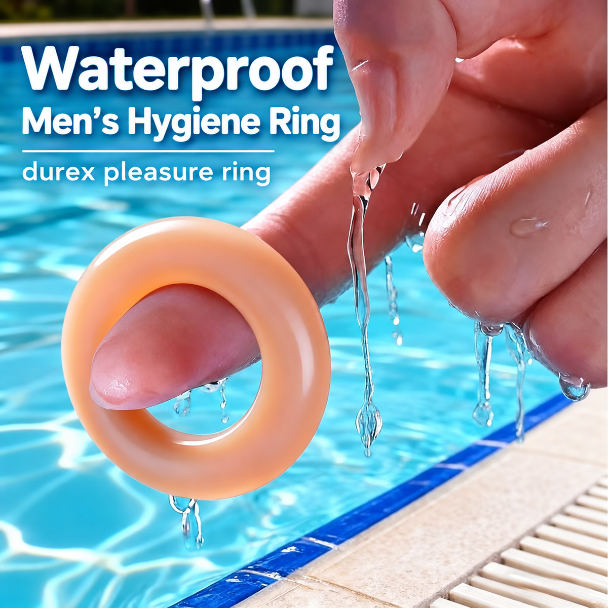 【10 Pcs】durex pleasure ring