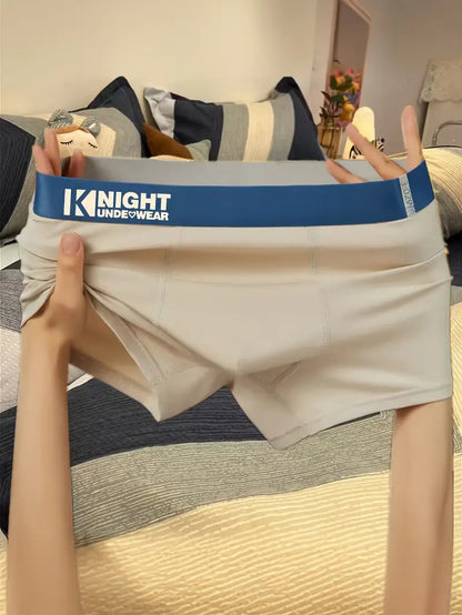 Men's Breathable Color-Block Boxer Briefs