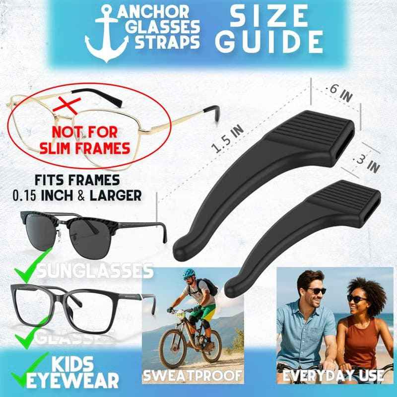 【5 Pairs】Eyeglass Holder Ear Grip
