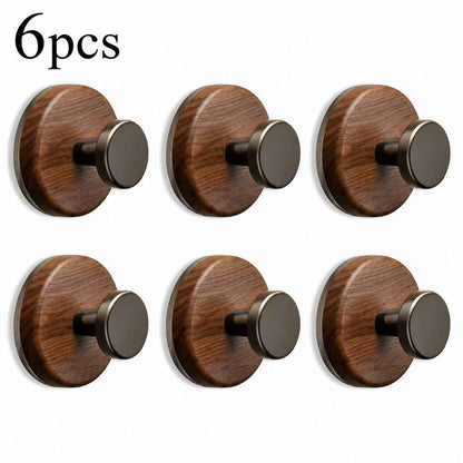 Wooden Suction Hook｜Easy Install, No Damage