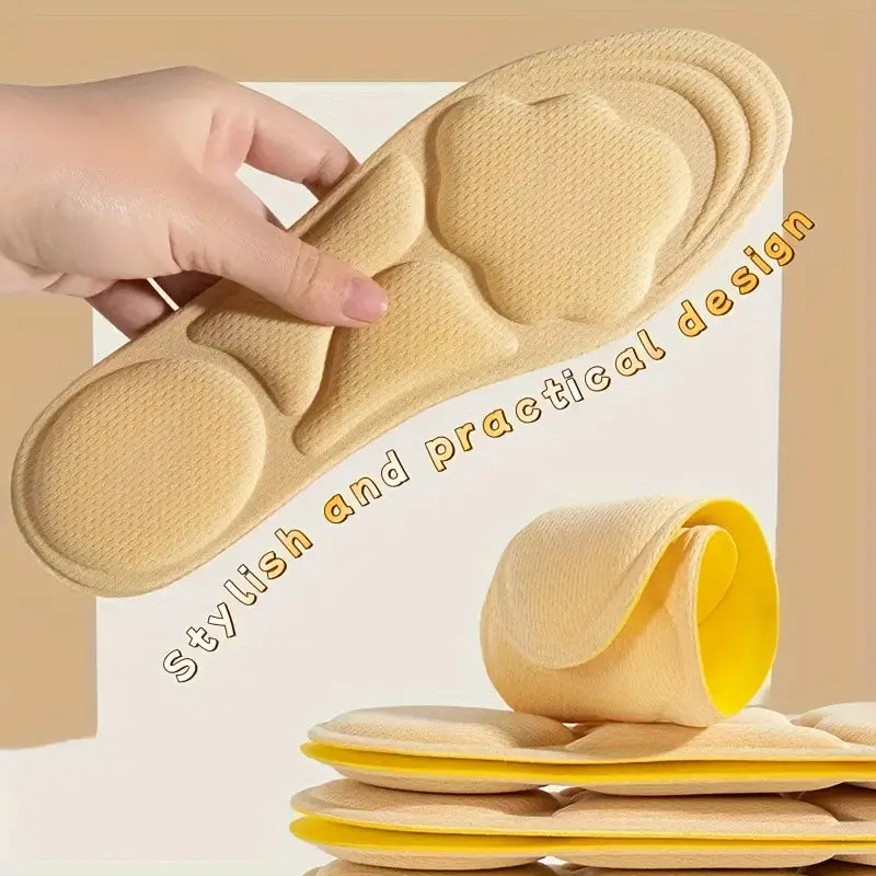 Cloud Cushion Insoles | Sweat-Absorbing, Odor-Resistant, Breathable & Extra Soft