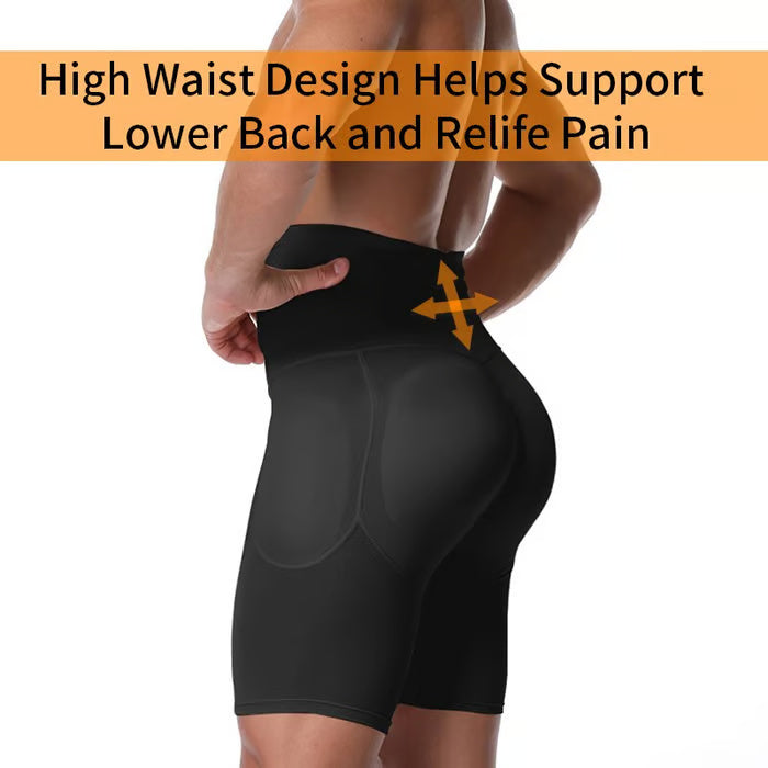 🧵Men’s High-Quality Breathable Shapewear Shorts – High-Waist Tummy Control, Hip & Thigh Shaper