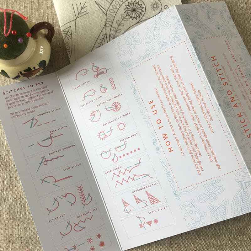 🌸 Water Soluble Embroidery Transfers – Stick & Stitch, No Tracing Needed, Dissolves in Water, Beginner-Friendly 🌸