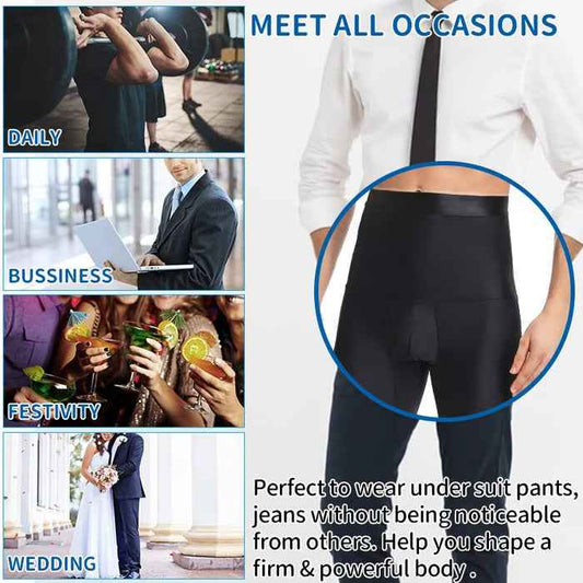 🧵Men’s High-Quality Breathable Shapewear Shorts – High-Waist Tummy Control, Hip & Thigh Shaper