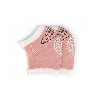 Soft Elbow & Knee Pads for Babies – Non-Slip Crawling Protection, 5 Color Options