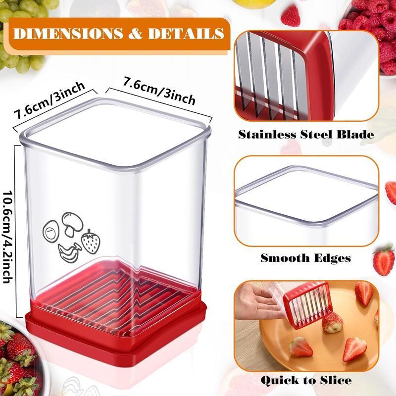 Quick-Cut Fruit Cup Slicer，Easy Fruit Prep Tool