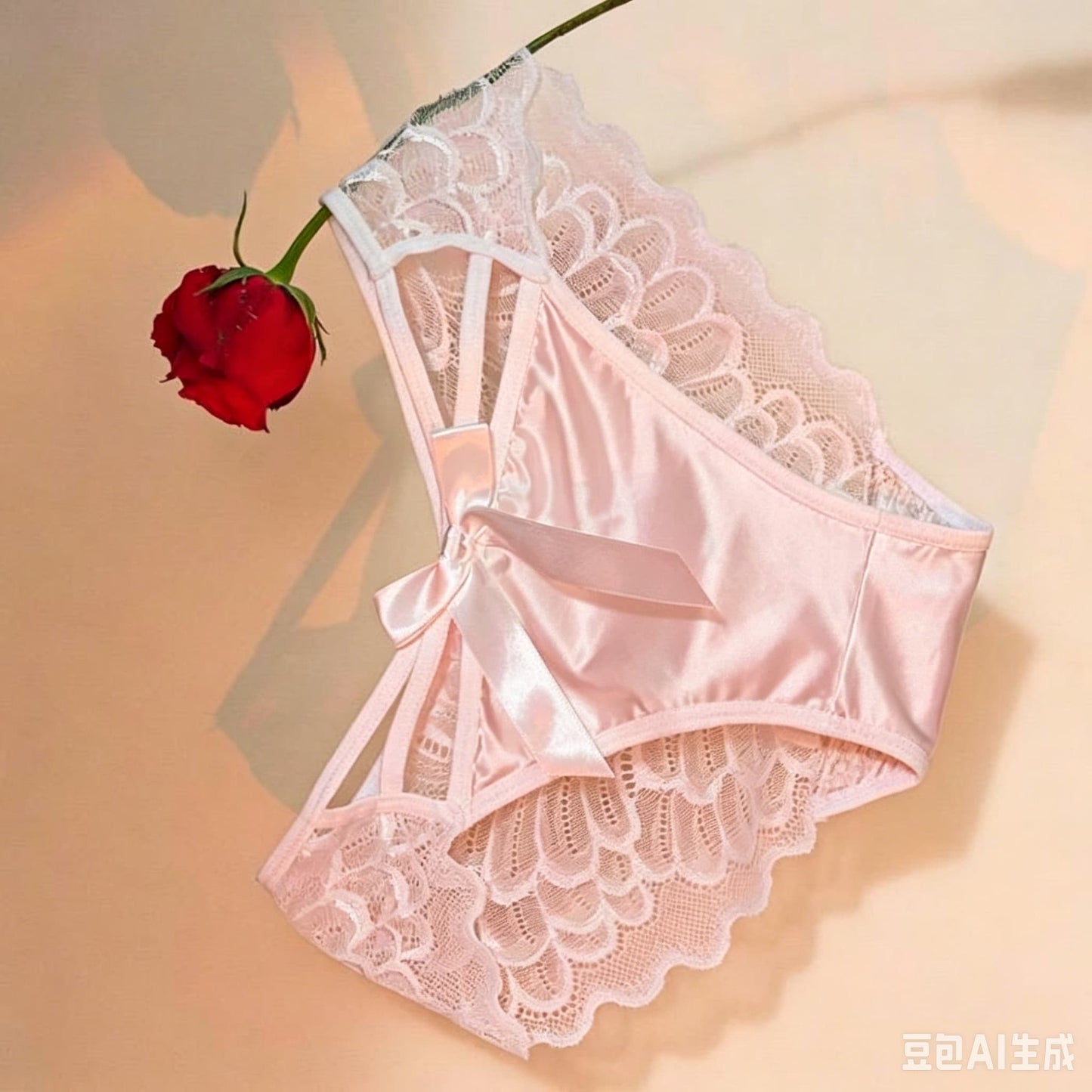 Women's Lace Bow Panties｜Cotton Gusset, Soft & Breathable Comfort
