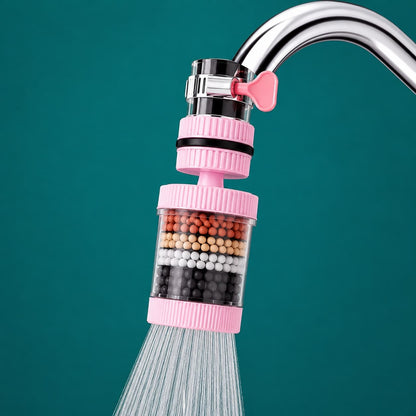 6-Layer Faucet Filter｜Cleaner Water Every Day