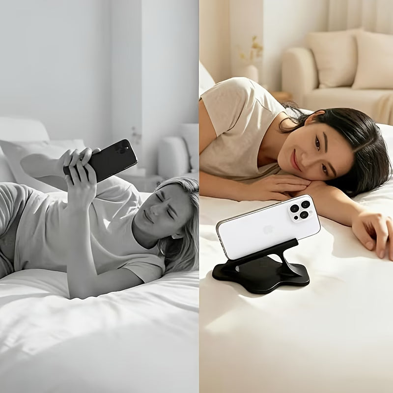 Side-Lying Phone Stand – Hands-Free Bed & Desktop Phone Holder for Watching Videos