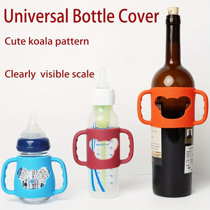 🍼 Soft Silicone Baby Bottle Handle for Easy Grip 👶✨