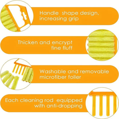 🪟 Multi-Function Blind Cleaning Brush – Clean Dust Easily!