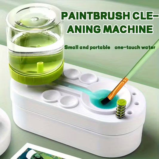 Quick Brush Cleaning Tool Designed for Watercolor and Acrylic Paints