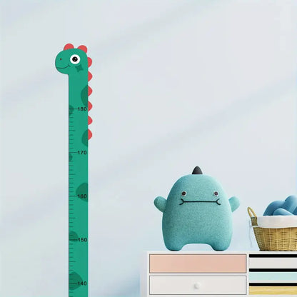 Removable Cartoon Kids Height Ruler Wall Sticker | Child Growth Measuring Chart