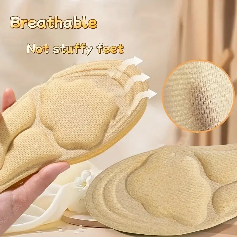 Cloud Cushion Insoles | Sweat-Absorbing, Odor-Resistant, Breathable & Extra Soft