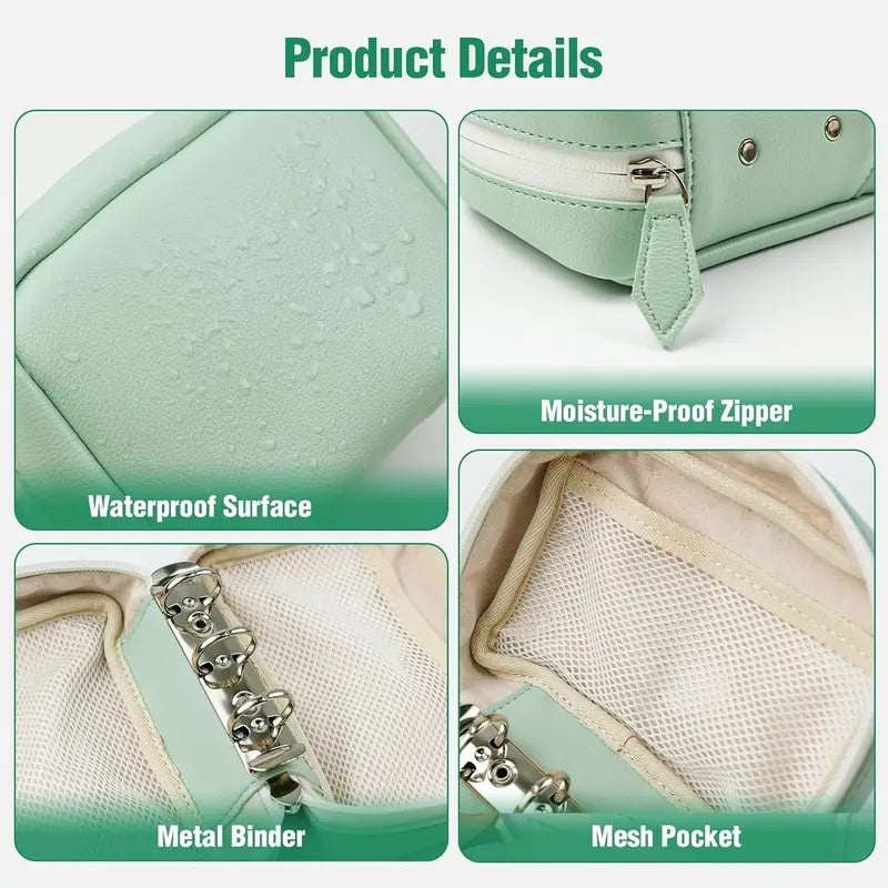 💊A8 Waterproof Pill Pouch – 7-14 Day Supply, Waterproof & Crush-Resistant, Travel Medicine Organizer 💧