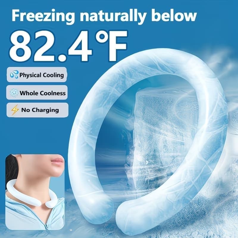 Cooling Neck Ring｜Instant Cooling, Reusable & Summer Comfort