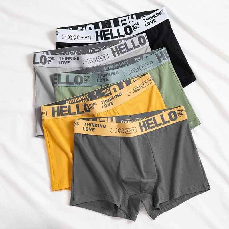5PCS Men's Boxer Briefs｜Soft, Breathable & All-Day Comfort