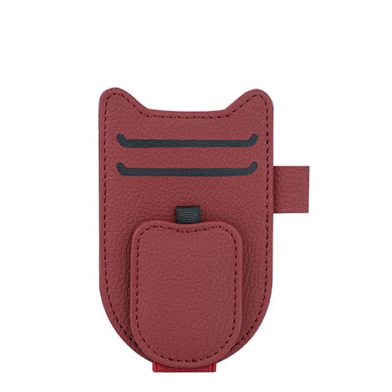 Car Sun Visor Glasses Holder – Easy Access, Space-Saving, Multi-Purpose Clip