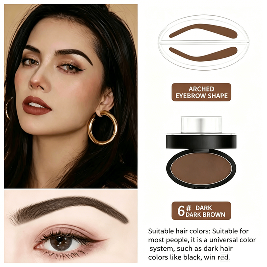 Eyebrow Stamp Set – One Press, Perfect Brows, Waterproof