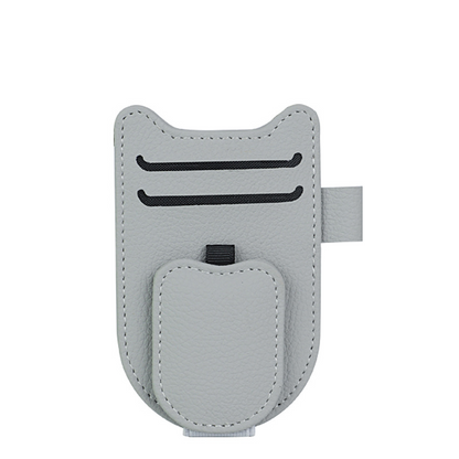 Car Sun Visor Glasses Holder – Easy Access, Space-Saving, Multi-Purpose Clip