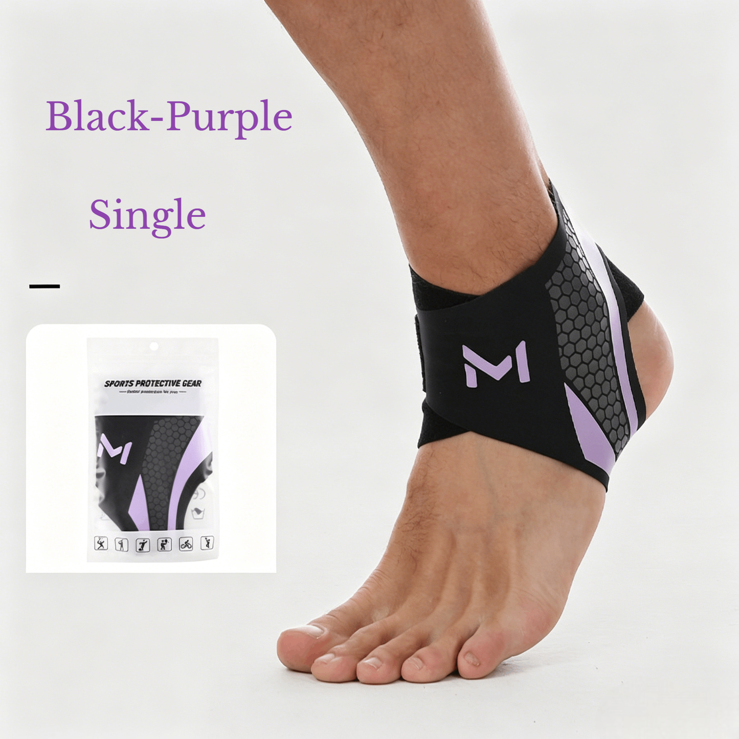 Lightweight Ankle Brace – Breathable Compression Support for Sports