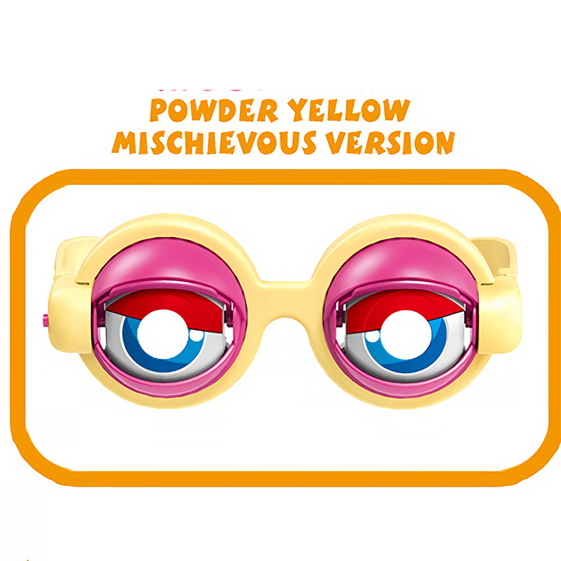 Funny Glasses with Winking Eye Mechanism – Blinking Eye Gag Glasses for Party Favors & Novelty Gifts
