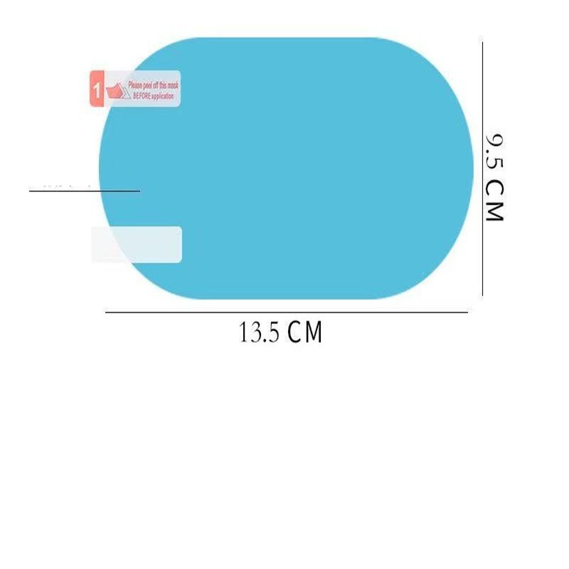 [4 PCS]Car Rear View Mirror Waterproof Film