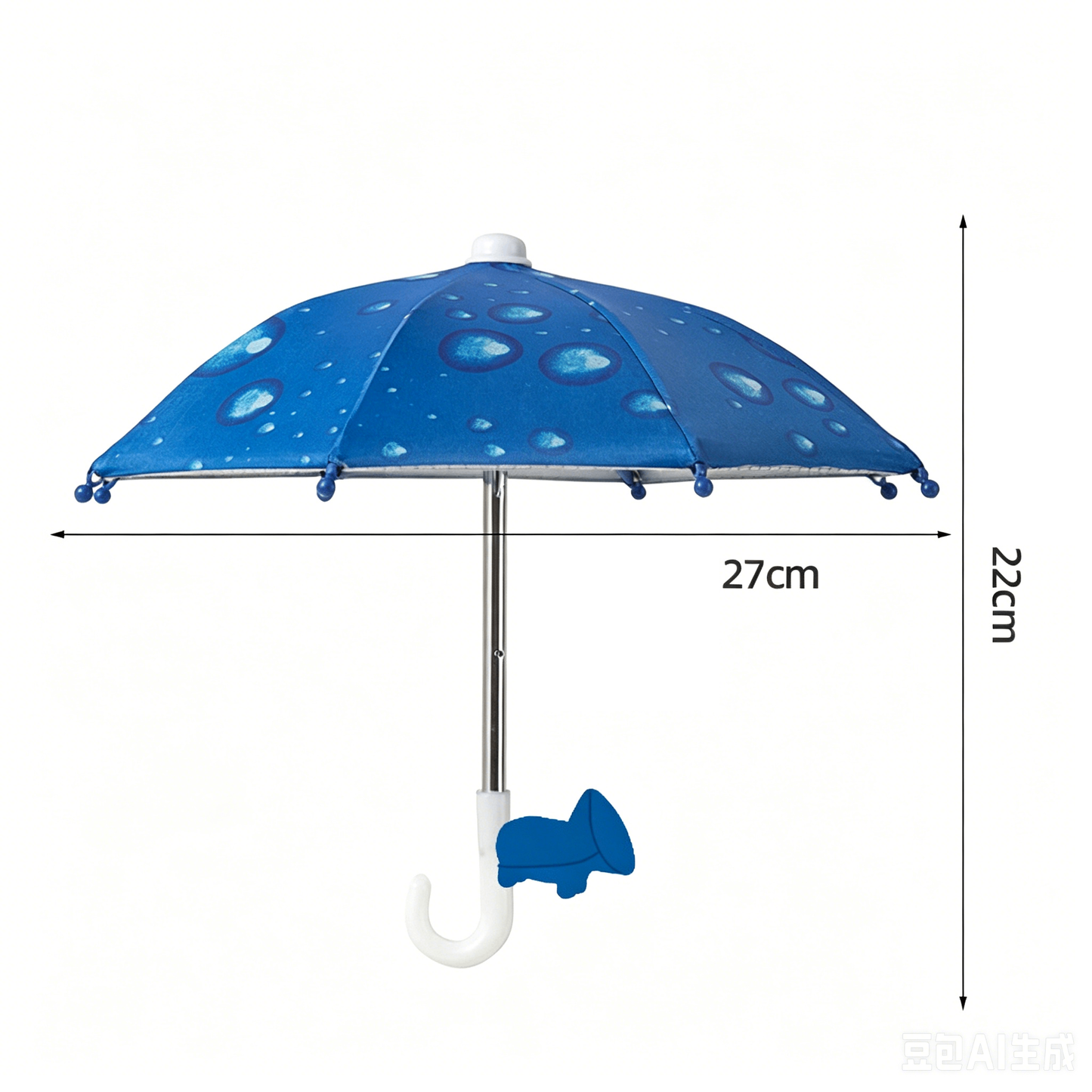 Universal Adjustable Phone Umbrella & Suction Cup Stand – Sun & Rain Protection, Sturdy Suction Mount for Outdoor Use