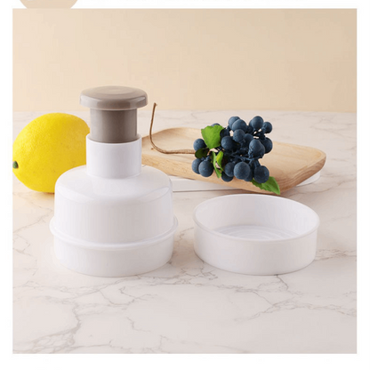 🍔🥩Round Hamburger Press – Perfect for Beef Patties, Shrimp Cakes, Stuffing Pancakes & Dough Wrappers, Quick & Even Pressing
