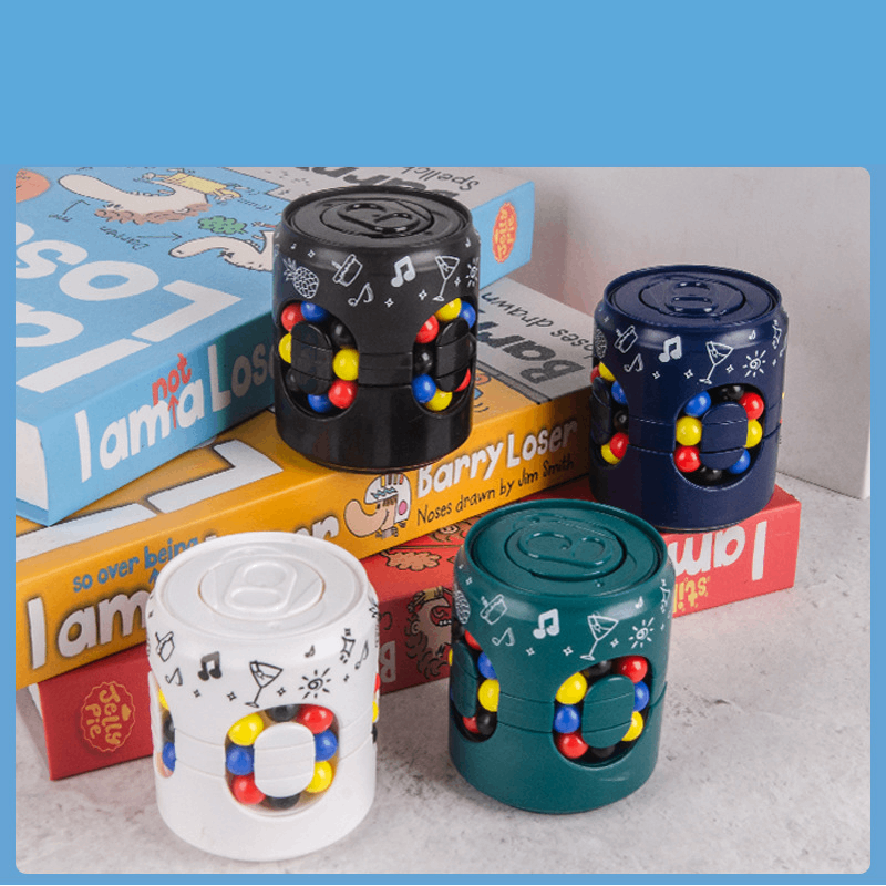 Multiple Styles · Cylinder Magic Bean Cube – Fun Stress Reliever