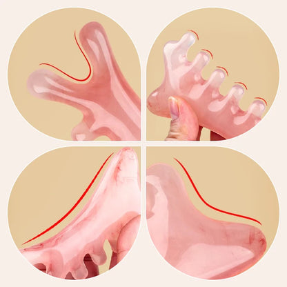 Scalp Massage Comb Gua Sha Tool