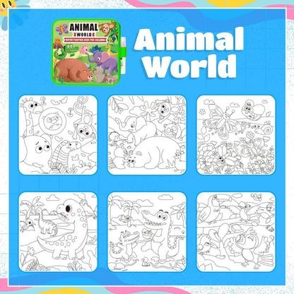 Magic Water Painting Book, Doodle Water Drawing Pad, DIY Creative Foldable Painting Book