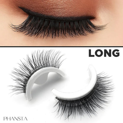 Reusable False Eyelashes, Natural & Voluminous