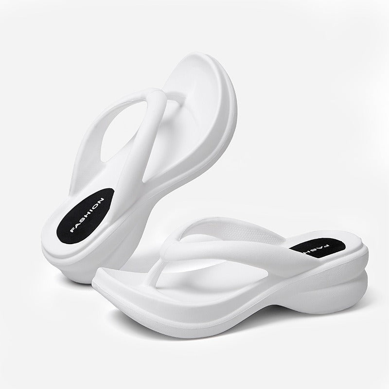 Women's Platform Beach Flip Flops