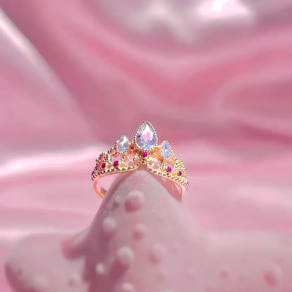 Rapunzel Adjustable Crown Ring