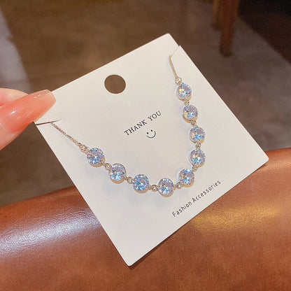 Crystal Zircon Adjustable Bracelet