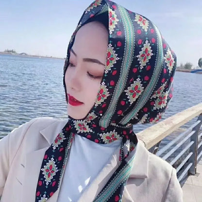 Fashionable head scarf, styles windproof and sun protection scarf