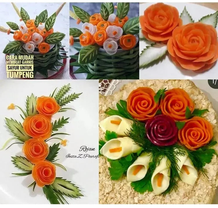 Spiral Funnel Flower Roller