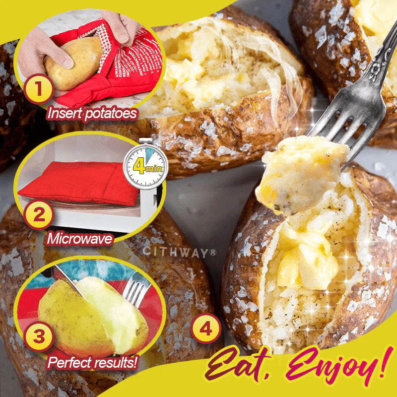 4-Minutes Microwave Potato Bag