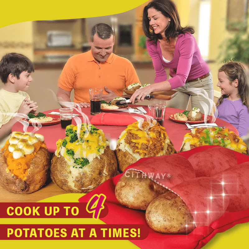 4-Minutes Microwave Potato Bag