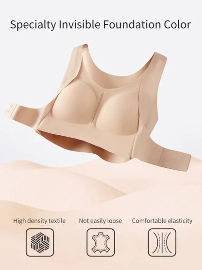 Invisible Anti-sagging Bra For Posture Correcting Day To Night Wearable One-piece Hollow Back Non-stuffy